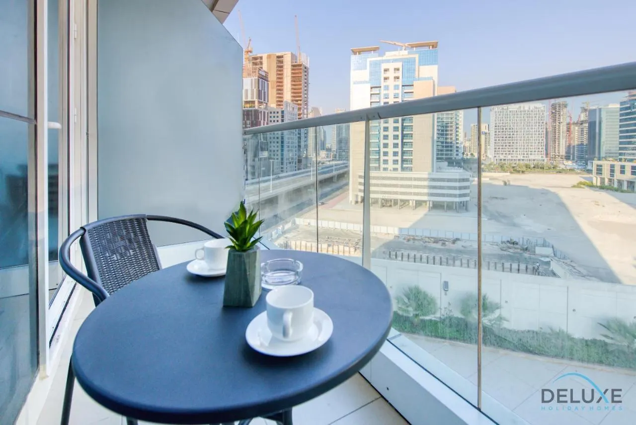 Pleasant Studio At Safir Tower 1 Business Bay By Deluxe Holiday Homes Dubai